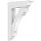 Ekena Millwork Standard Merced Architectural Grade PVC Bracket with Traditional Ends, 3"W x 18"D x 24"H BKTP03X18X24MRC01 - alternate 1